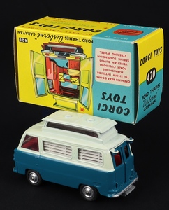 Corgi toys 420 ford thames airborne caravan ff358 back
