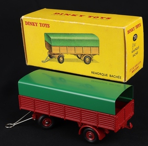 French dinky toys 70 trailer ff371 back