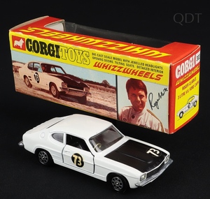 Corgi toys 303 roger clark's ford capri ff382 front