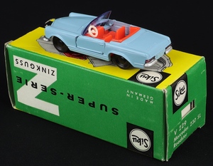 Siku models v229 mercedes 230sl roadster ff428 back