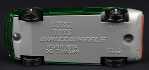 Corgi toys 203 magusta de tomaso ff475 base