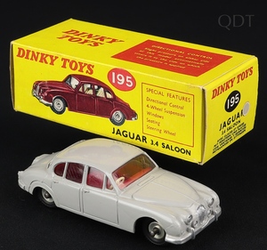 Dinky toys 195 jaguar 3.5 ff519 front