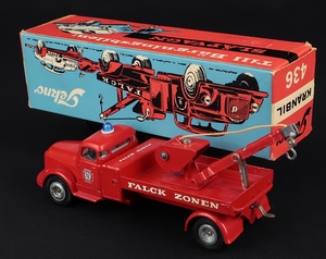 Tekno models 436 falck zonen volvo crane truck ff655 back