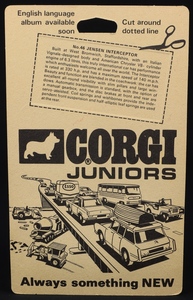 Corgi juniors 46 jensen interceptor ff685 back