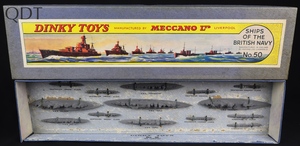 Dinky gift set 50 ships british navy ff994 front