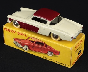 French dinky 24y 540 studebaker commander gg90 back