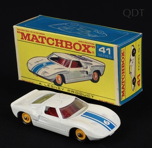 Matchbox 41 ford gt gg205 frot