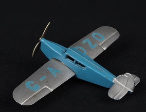 Dinky toys 60k percival gull aeroplane gg271 back