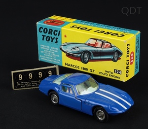 Corgi toys 324 marcos 1800 gg392 front