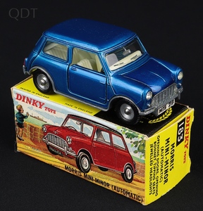 Dinky toys 183 morris mini minor gg479 front