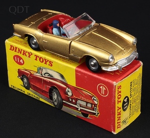 Dinky toys 111 triumph spitfire gg480 front