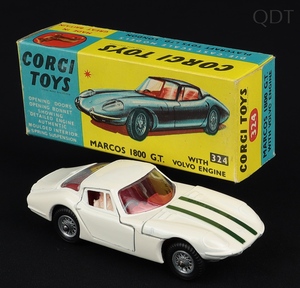 Corgi toys 324 marcos 1800 gt gg531 front