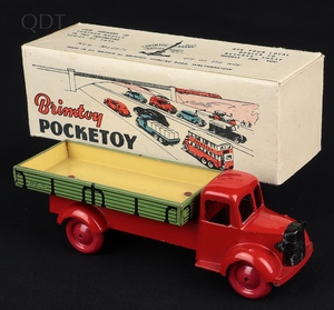 Brimtoy pocketoy mechanical long wheel base truck gg643 front
