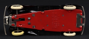 Tri ang minic models 18m vauxhall town coupe gg657 base