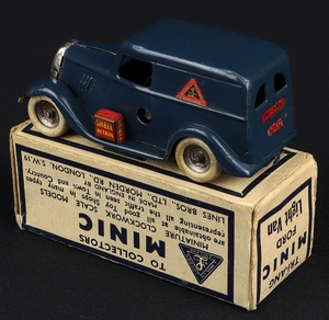 Minic 2m ford light van gg693 back