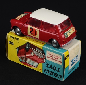 Corgi toys 333 mini cooper s sun rally mini gg792 back