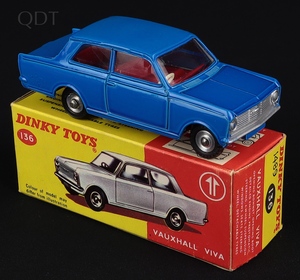 Dinky toys 136 vauxhall viva gg833 front