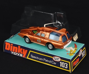 Dinky toys 103 spectrum patrol car gg855 back