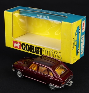 Corgi toys 260 renault 16 gg858 back