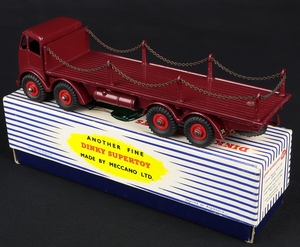 Dinky supertoys 905 chain foden gg863 back