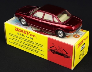 Dinky toys 176 nsu gg866 back