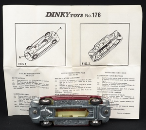 Dinky toys 176 nsu gg866 leaflet