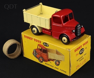Dinky toys 25m 410 bedford end tipper gg893 front