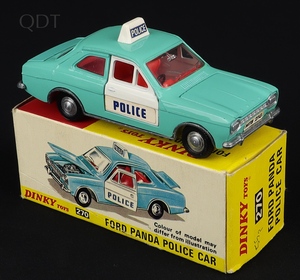 Dinky toys 270 panda police car gg931 front