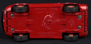 Corgi toys 342 lamborghini miura bull colour trial hh96 base