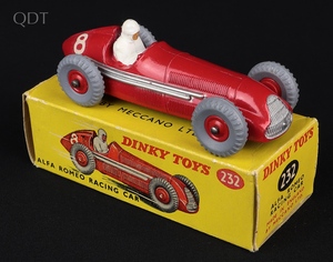 Dinky toys 232 alfa romeo racing car hh269 front