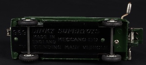 Dinky supertoys 969 bbc tv extending mast vehicle hh311 base