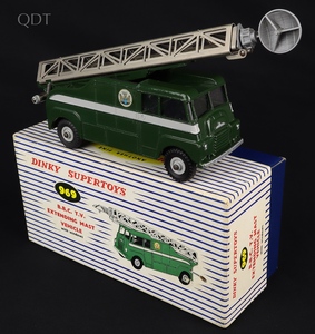 Dinky supertoys 969 bbc tv extending mast vehicle hh311 front