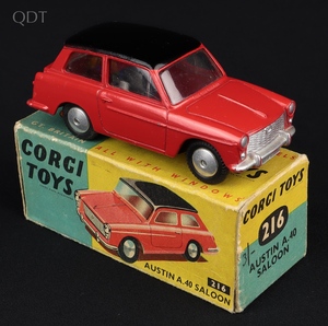 Corgi toys 216 austin a40 saloon hh462 front