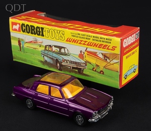 Corgi toys 281 rover 2000 tc hh874 front