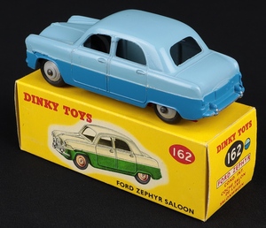 Dinky toys 162 ford zephyr saloon hh988 back