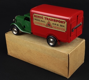 Tri ang minic 21m transport van jj42 back
