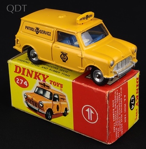 Dinky toys 274 aa patrol service van jj152 front