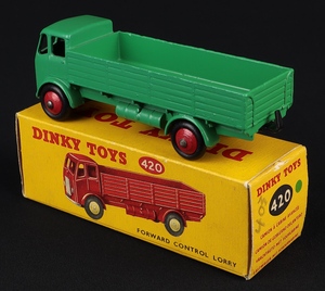 Dinky toys 420 forward control lorry jj153 back