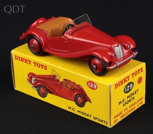 Dinky toys 129 m g midget jj193 front