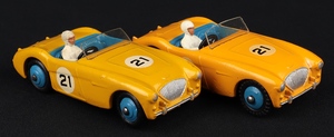 Dinky toys 109 austin healey 100 sports jj195 compare