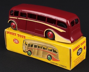 Dinky toys 281 luxury coach jj224 back
