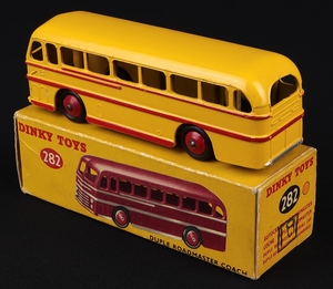 Dinky toys 282 duple roadmaster bus j225 back