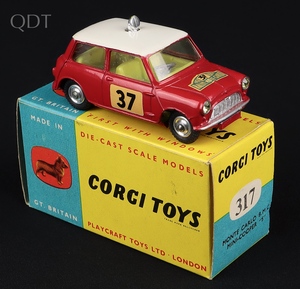 Corgi toys 317 monte carlo mini cooper s jj321 front