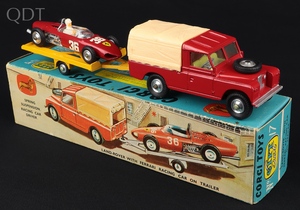 Corgi gift set 17 land rover ferrari racing car jj378 front
