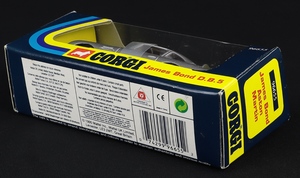 Corgi classics 96655 james bond aston martin jj385 box