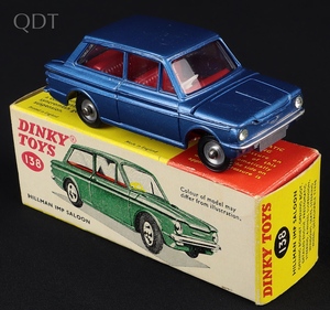 Dinky toys 138 1  hillman imp saloon jj444 front