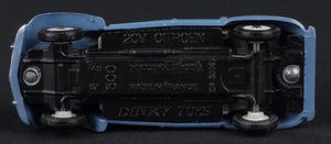 French dinky toys 500 2 cv citroen jj471 base