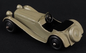Dinky toys 38f jaguar s100 sports car jj498 back