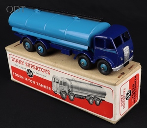 Dinky supertoys 504 foden 14 ton tanker jj588 front