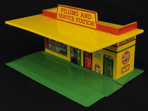 Meccano dinky toys 48 petrol station jj589 back